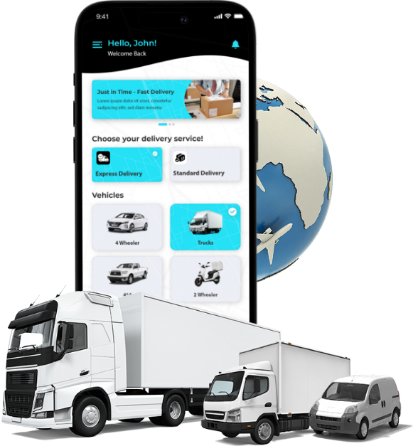 Logistic App Banner